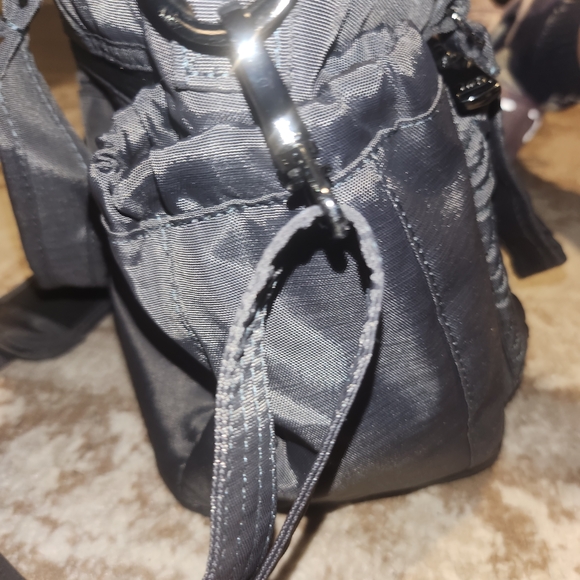 Lug Quilted Grey Convertible Tote - Picture 3 of 8